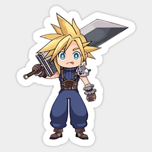 Cute Cloud Sticker